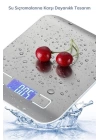 BFS  TF 1002 Hassas Ölçümlü  Maksimum 5 Kg Kapasiteli Led Ekran Platin Dijital Mutfak Tartısı