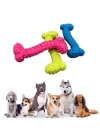 BFS   Tiny Kemik Oyuncağı Tırtıklı Yüzey Küçük Kemik Plastik Köpek Oyuncağı