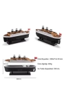BFS Titanic Gemi Hava Nemlendirici Işıklı Fonksiyonlu Buhar Makinesi Kumandalı