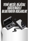 BFS TWS Bluetooth Kulaklık Aynalı Kulaklık Dijital Göstergeli Dokunmatik Kontrol