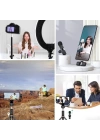 BFS  Type C Uyumlu İphone Dönüştürücülü Kablosuz Yaka Mikrofonu Android ve İphone Uyumlu Mini Mikrofon