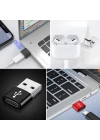 BFS  USBden TYPE-C ye Dönüştürücü Adaptör Veri Aktarımı Sağlayıcı Şarj Data Çevirici