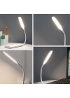 BFS  USB Girişli 14 Ledli 3 Kademeli Dokunmatik Masa/Kitap Okuma Lambası Ledi Beyaz
