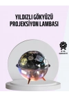 BFS USB Şarjlı Uzay Temalı Işık Projektörü Hava Nemlendirici