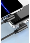 BFS USB to Lightning 3M 2.4A Kablo - Siyah