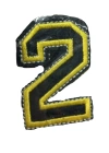 BFS  Ütü İle Yapışan 2 Rakamı Arma 2x4 cm