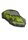 BFS  Ütü İle Yapışan Araba Yeşil Arma 3x4 cm