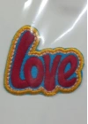 BFS  Ütü İle Yapışan Love Arma 4x2 cm
