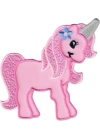 BFS  Ütü İle Yapışan Unicorn Pembe Arma 4x4 cm