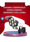 BFS Uzaktan Kumandalı Güneş Enerjili LED Güvenlik Lambası Kamera Tipi Hareket Sensörlü