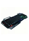 BFS V1 RGB Işıklı Metal Yüzey Türkçe Q Kablolu Gaming Klavye