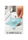 BFS Vantuzlu Lavabo Gider Süzgeci Multi Kullanım 2 li