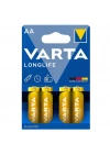 BFS Varta Longlife AA 4lü Alkalin Kalem Pil