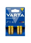 BFS Varta Longlife AAA 4lü İnce Kalem Pil