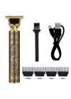 BFS  Vintage Görünümlü Güçlü 4 Farklı Başlıklı USB ŞarjlI Manuel Tıraş Makinası