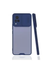 BFS  Vivo V21 Kılıf Platin Kamera Koruma Silikon - Lacivert