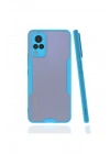 BFS  Vivo V21 Kılıf Platin Silikon - Mavi