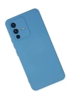 BFS  Vivo V23 5G Kılıf Nano içi Kadife Silikon - Mavi