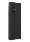BFS  Vivo V29 Lite Kılıf Nano içi Kadife Silikon - Koyu Yeşil