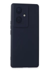 BFS  Vivo V29 Lite Kılıf Nano içi Kadife Silikon - Lacivert
