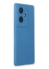 BFS  Vivo V29 Lite Kılıf Nano içi Kadife Silikon - Mavi