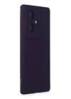 BFS  Vivo V29 Lite Kılıf Nano içi Kadife Silikon - Mor