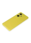 BFS  Vivo V29 Lite Kılıf Nano içi Kadife Silikon - Sarı