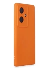 BFS  Vivo V29 Lite Kılıf Nano içi Kadife Silikon - Turuncu