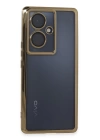 BFS  Vivo V29 Lite Kılıf Razer Lensli Silikon - Gold