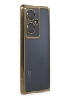 BFS  Vivo V29 Lite Kılıf Razer Lensli Silikon - Gold