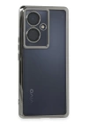 BFS  Vivo V29 Lite Kılıf Razer Lensli Silikon - Gümüş