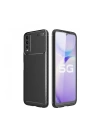 BFS  Vivo Y11S Kılıf Auto Focus Karbon Kapak - Siyah