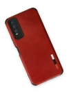 BFS  Vivo Y11S Kılıf Loop Deri Silikon - Kırmızı