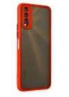 BFS  Vivo Y11S Kılıf Montreal Silikon Kapak - Kırmızı
