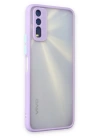 BFS  Vivo Y11S Kılıf Montreal Silikon Kapak - Mor