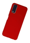 BFS  Vivo Y11S Kılıf Nano içi Kadife Silikon - Kırmızı