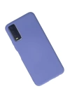 BFS  Vivo Y11S Kılıf Nano içi Kadife Silikon - Lila