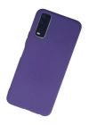 BFS  Vivo Y11S Kılıf Nano içi Kadife Silikon - Mor