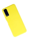 BFS  Vivo Y11S Kılıf Nano içi Kadife Silikon - Sarı