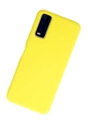 BFS  Vivo Y11S Kılıf Nano içi Kadife Silikon - Sarı