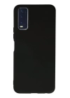 BFS  Vivo Y11S Kılıf Nano içi Kadife Silikon - Siyah