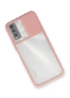 BFS  Vivo Y11S Kılıf Palm Buzlu Kamera Sürgülü Silikon - Pembe