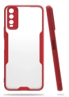 BFS  Vivo Y11S Kılıf Platin Silikon - Kırmızı