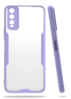 BFS  Vivo Y11S Kılıf Platin Silikon - Lila
