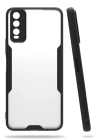 BFS  Vivo Y11S Kılıf Platin Silikon - Siyah