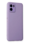 BFS  Vivo Y15S Kılıf Lansman Glass Kapak - Lila