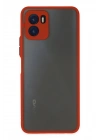 BFS Vivo Y15S Kılıf Montreal Silikon Kapak - Kırmızı