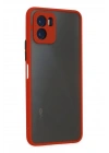 BFS Vivo Y15S Kılıf Montreal Silikon Kapak - Kırmızı