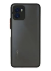 BFS  Vivo Y15S Kılıf Montreal Silikon Kapak - Siyah