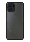 BFS Vivo Y15S Kılıf Montreal Silikon Kapak - Siyah
